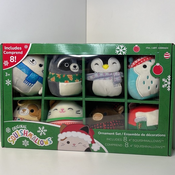 🆕2023 Winter Squishmallows 4” Boxed Set 8 pack NIB - Picture 10 of 16